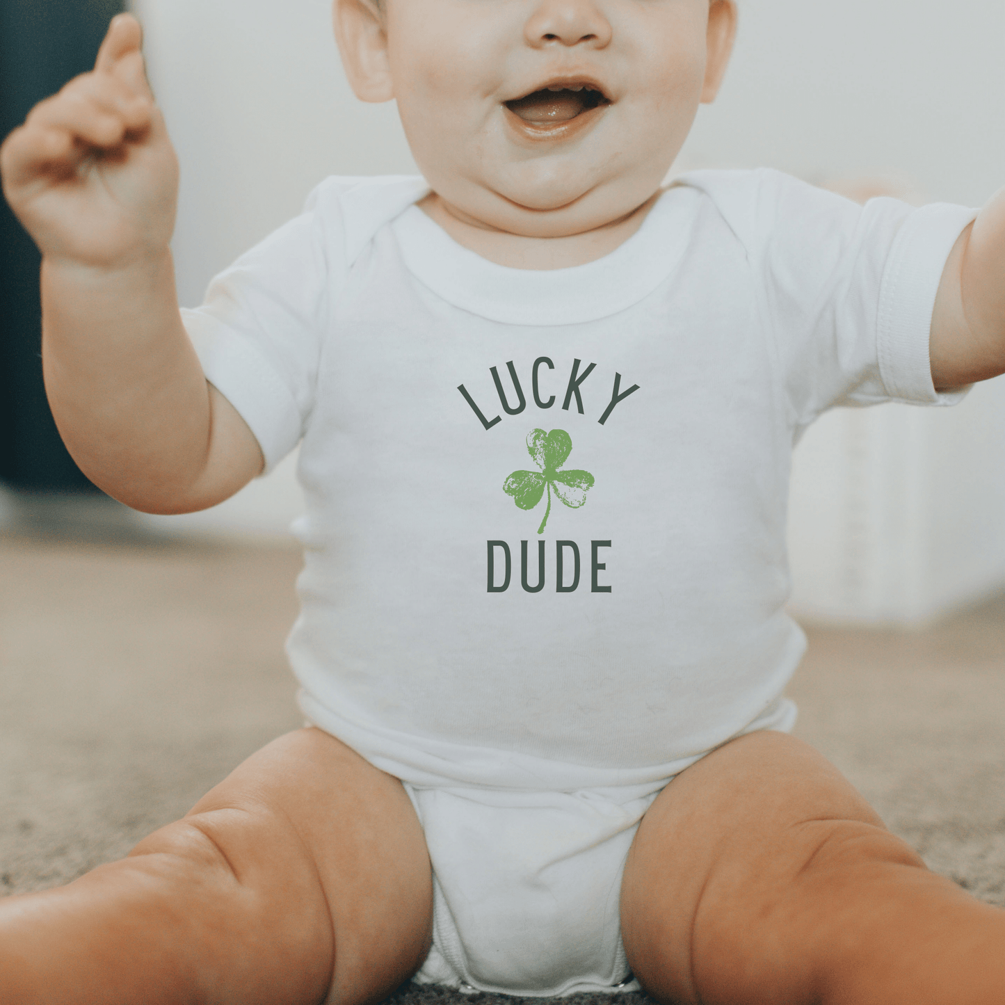 Lucky Dude Bodysuit | Organic Cotton