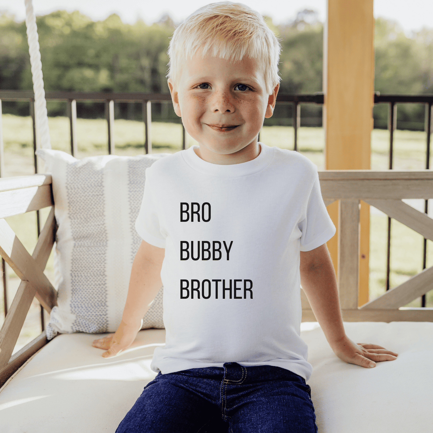Bro/Bubby/Brother Toddler Graphic Tee | 8 Colors