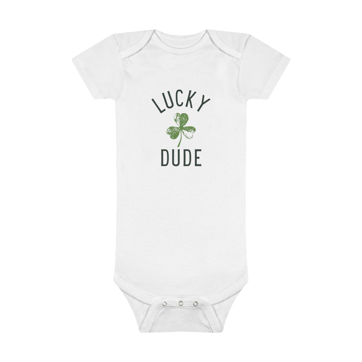 Lucky Dude Bodysuit | Organic Cotton