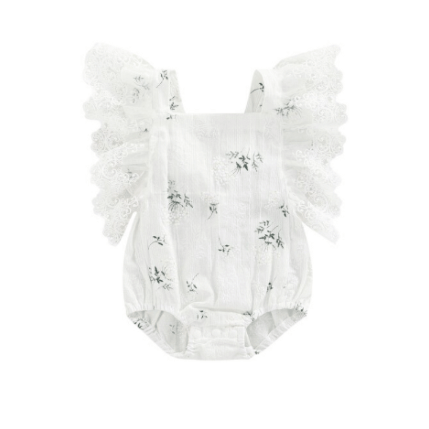 Lace Bodysuit - White