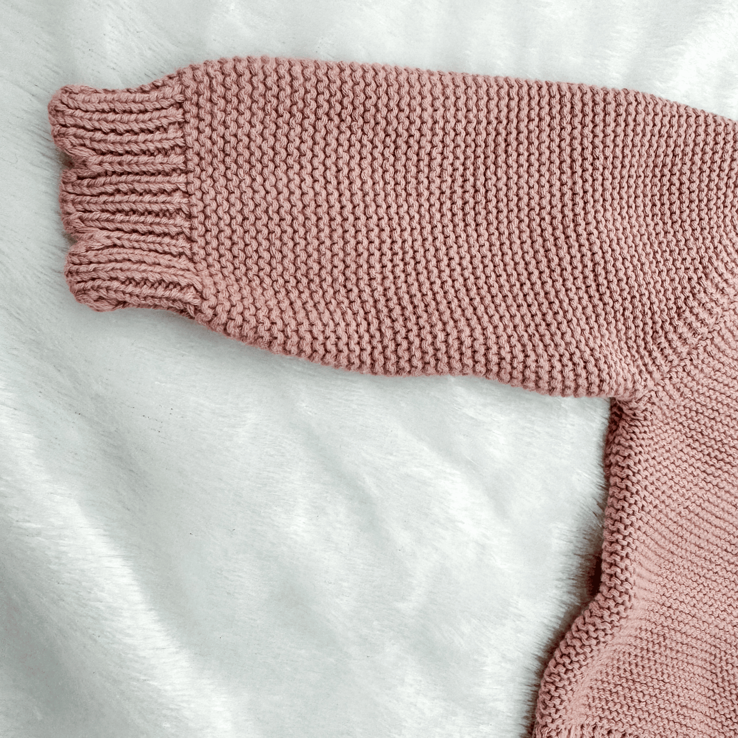 Mauve Knit Cardigan