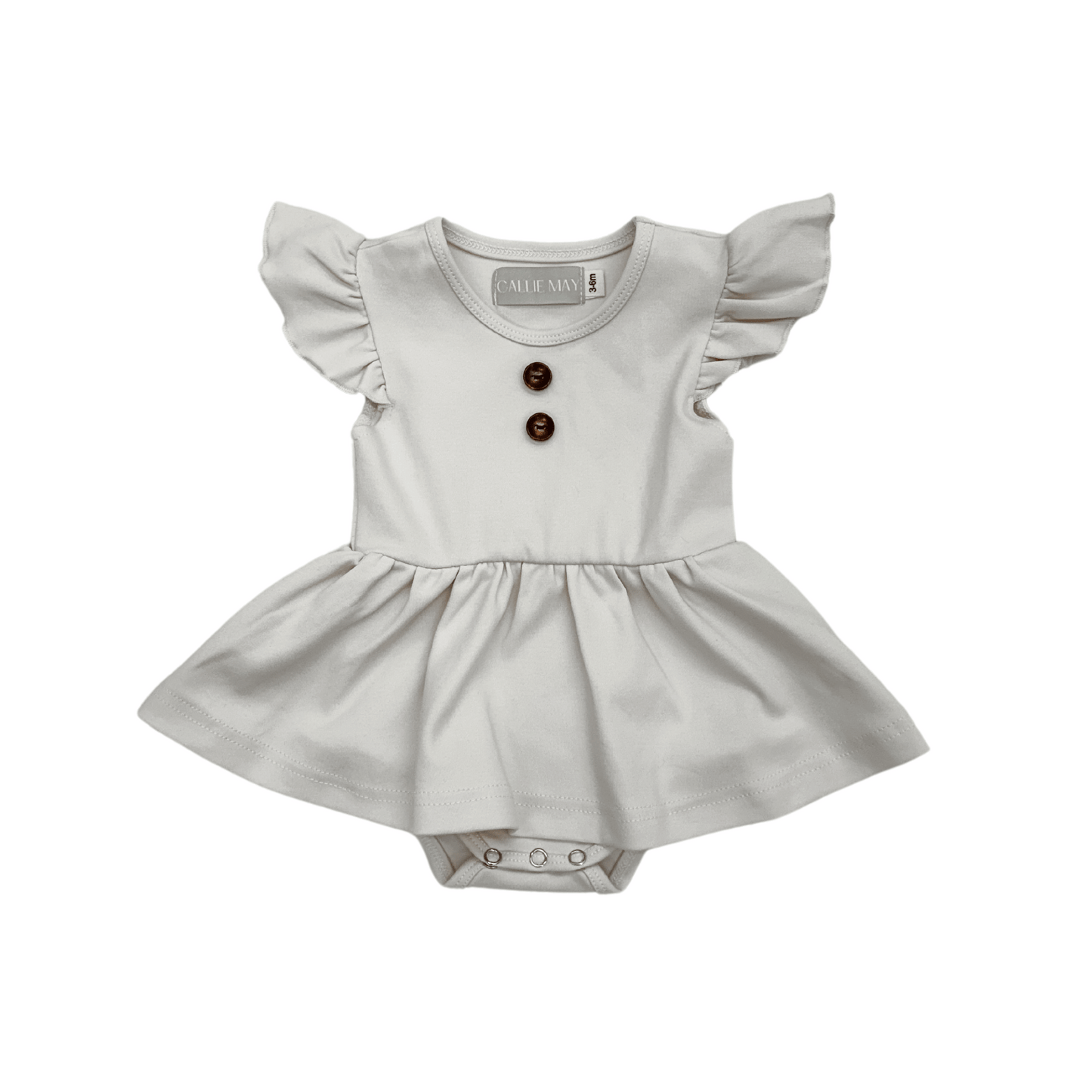 Baby Dress | Oatmeal