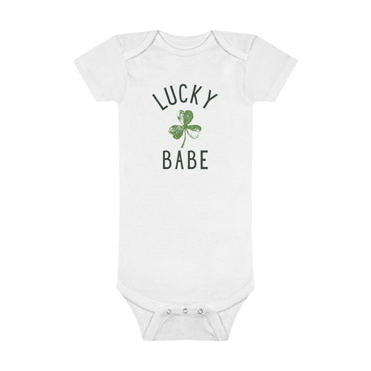 Lucky Babe Bodysuit | Organic Cotton